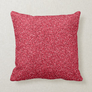 Cojín Decorativo Purpurina rojo ladrillo
