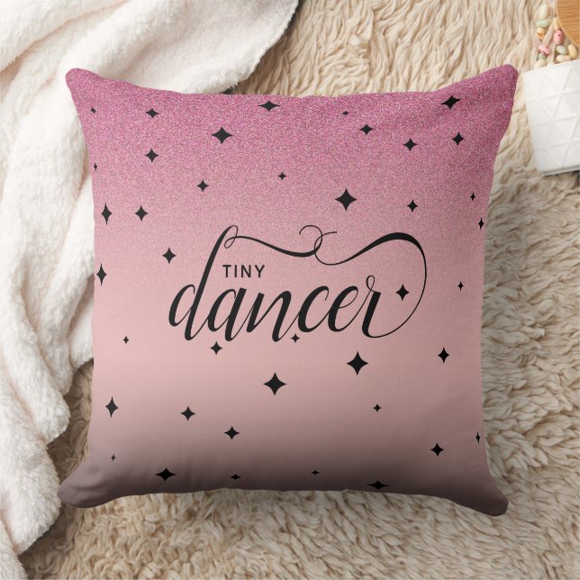 Cojín Decorativo Purpurina rosa dulce Starry Tiny Dancer (Manta)