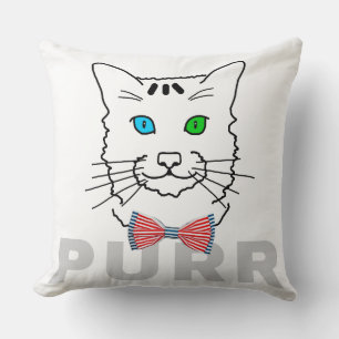 Cojín Decorativo Purr de gato