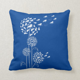 Cojín Decorativo Pusteblume  und Eiskristalle aus Töltern Kissen