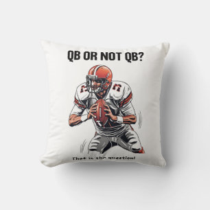 Cojín Decorativo ¿QB o no QB?