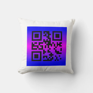 Cojín Decorativo QR Code® Dice: Es Un CHICA
