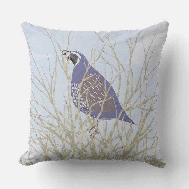 Cojín decorativo Quail Outdoor (Anverso)