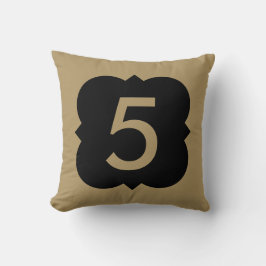 Cojín Decorativo Quatrefoil: Número 5