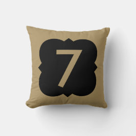 Cojín Decorativo Quatrefoil: Número 7