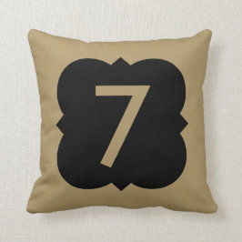 Cojín Decorativo Quatrefoil: Número 7