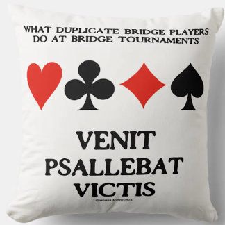 Cojín Decorativo Qué Duplicar Puente Do Venit Psallebat Victis