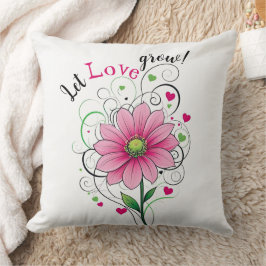Cojín Decorativo Que el amor crezca