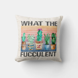 Cojín Decorativo Qué Es El Cactus Fuculente