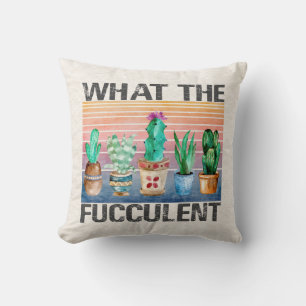 Cojín Decorativo Qué Es El Cactus Fuculente