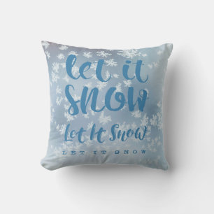 Cojín Decorativo Que Nieva, Que Nieva, Que Nieva.