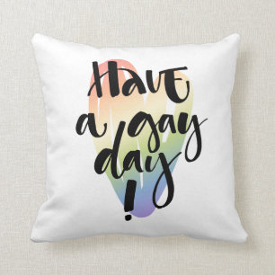 Cojín Decorativo Que tengas un día gay