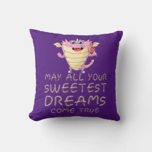 Cojín Decorativo Que todos tus sueños más dulces se hagan verdadero