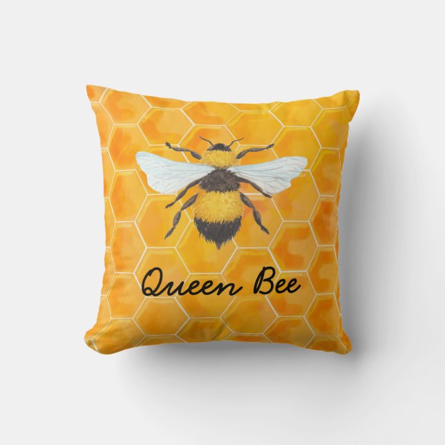 Cojín decorativo Queen Bee (Anverso)