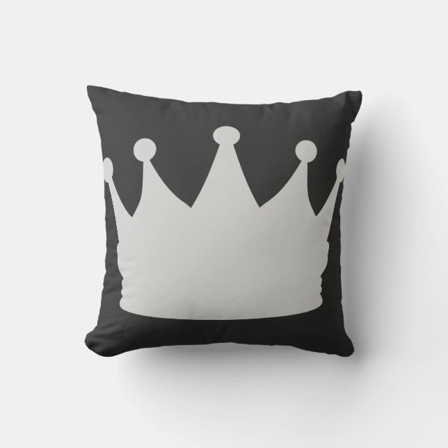 Cojín Decorativo Queen Black (Anverso)