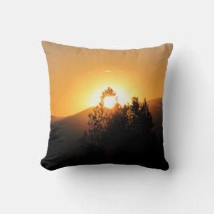 Cojín Decorativo Quemado por una puesta de sol