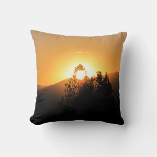 Cojín Decorativo Quemado por una puesta de sol
