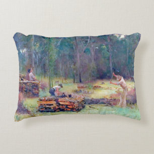 Cojín Decorativo Quemadores de carbón vegetal divisores de madera T