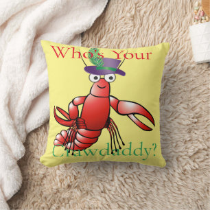 Cojín Decorativo ¿Quién es tu Crawdaddy? Thunder_Cove