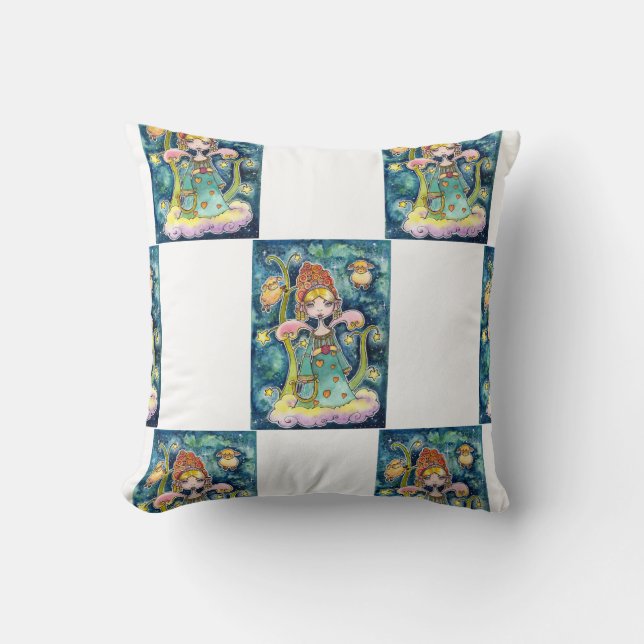 Cojín Decorativo Quien tiene las ovejitas bonitas (Anverso)