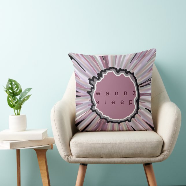 Cojín Decorativo ¿Quieres dormir 💤? (Silla)