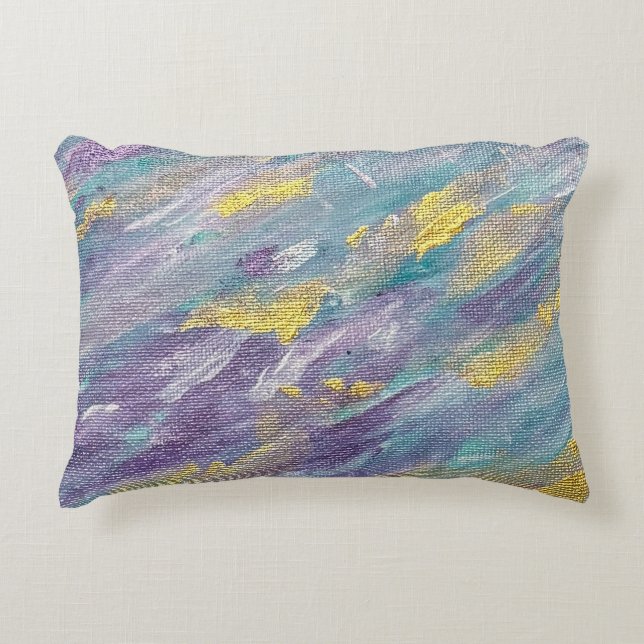 Cojín Decorativo Quiet Reign Modern Art (Anverso)