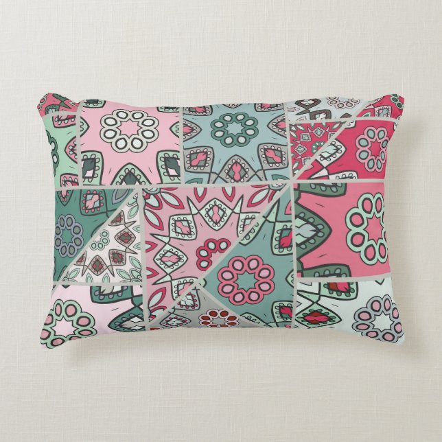 Cojín Decorativo Quilt Vintage (Anverso)