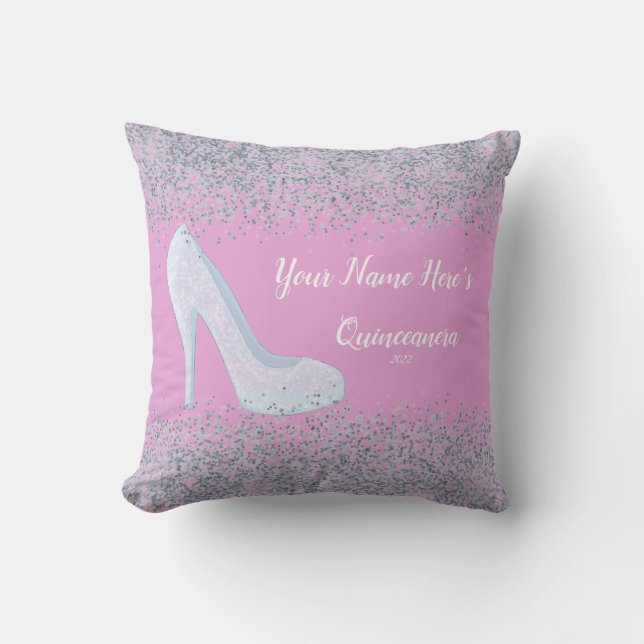 Cojín Decorativo Quinceanera Pillow (Anverso)