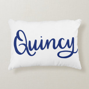 Cojín Decorativo Quincy Dainty Scripts Pillow