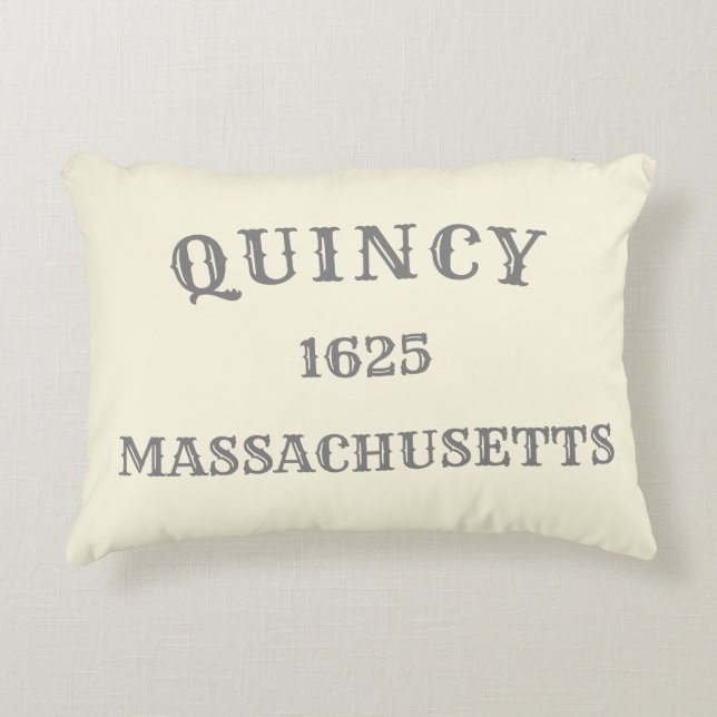 Cojín Decorativo Quincy MAMÁES Accent Pillow (Anverso)