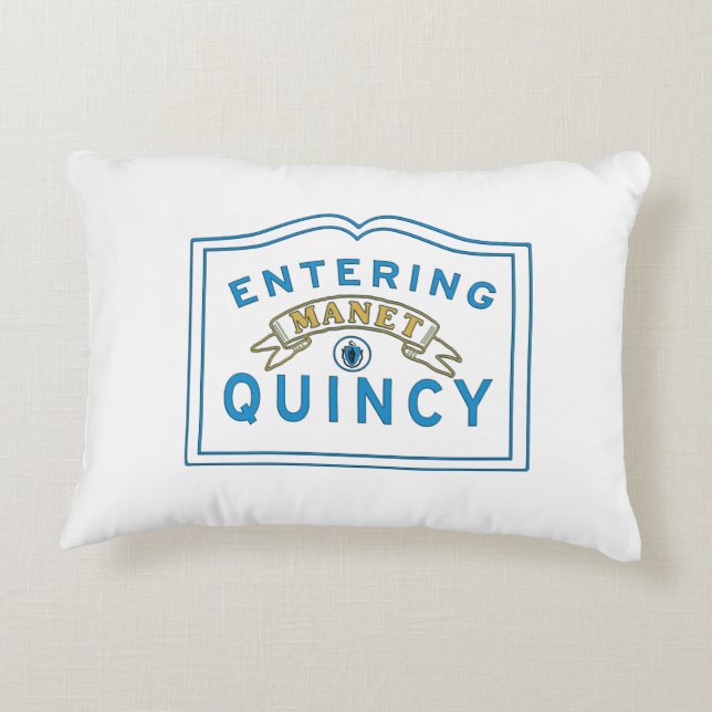 Cojín Decorativo Quincy MAMÁES lema Accent Pillow (Reverso)
