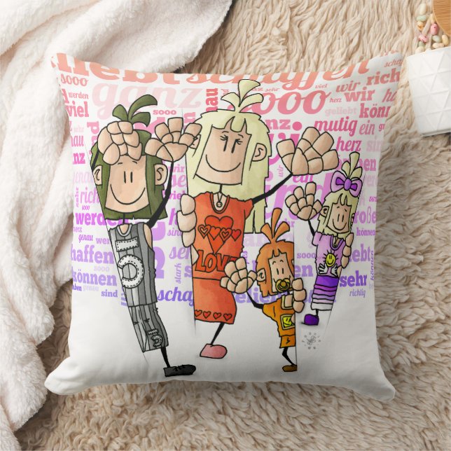 Cojín Decorativo Quinn, Rona, Tida & Ugo - Geschwister / (Manta)