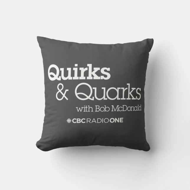 Cojín Decorativo Quirks y cuartos de CBC (Anverso)