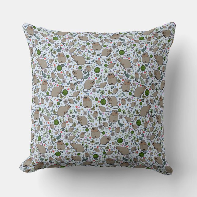 Cojín Decorativo Quokka Cushion (Anverso)