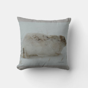 Cojín Decorativo R7 Liebre de Nieve Lista para Correr