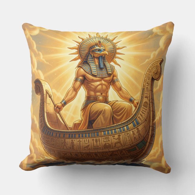 Cojín Decorativo Ra – Egyptian Sun God´3´ (Anverso)