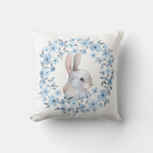 Cojín Decorativo Rabbit y flor