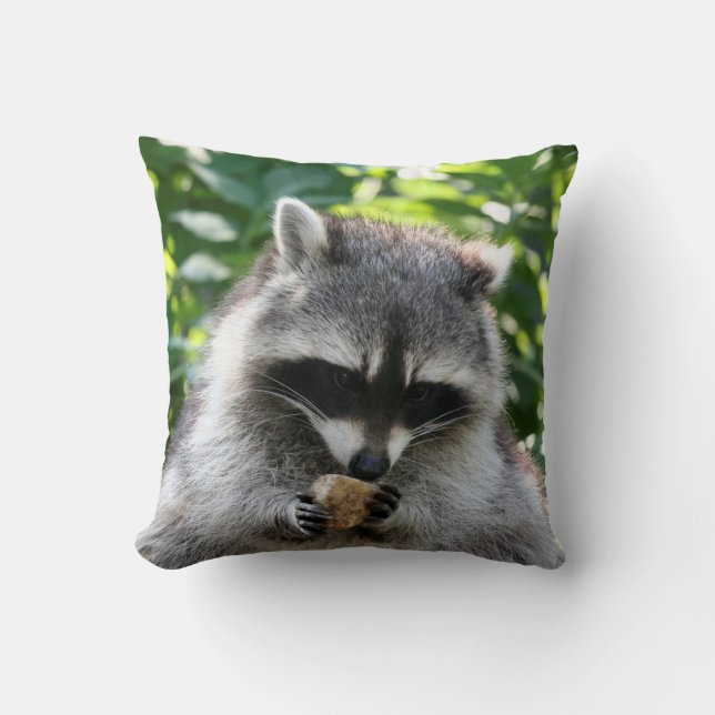 Cojín Decorativo Raccoon 004 (Anverso)