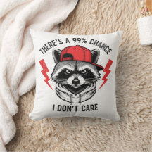 Raccoon gracioso Hay un 99% de posibilidades de qu