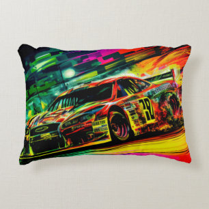 Cojín Decorativo Racecar/Carreras