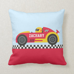 Cojín Decorativo Racer en la decoración de la habitación para ni