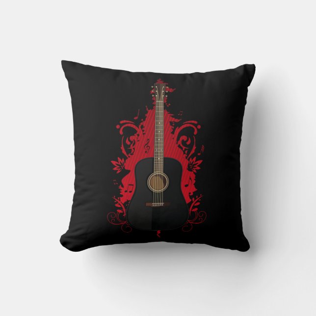 Cojín Decorativo Rad Guitar (Anverso)