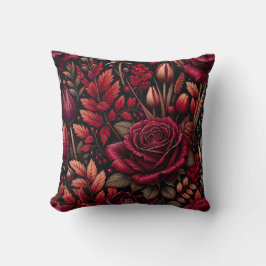 Cojín Decorativo "Radiante caída de precipitaciones Foliage Floral 