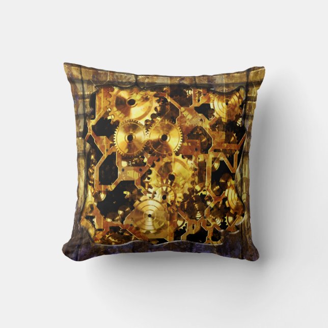 Cojín Decorativo Radical Steampunk 4 Pillow (Anverso)