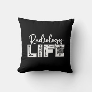 Cojín Decorativo Radiología Vida Radiológica Técnico Radiólogo