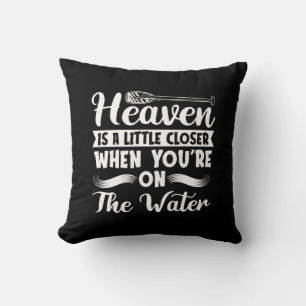 Cojín Decorativo Rafting Heaven Es Una Canoa De Remo Un Poco Más Ce