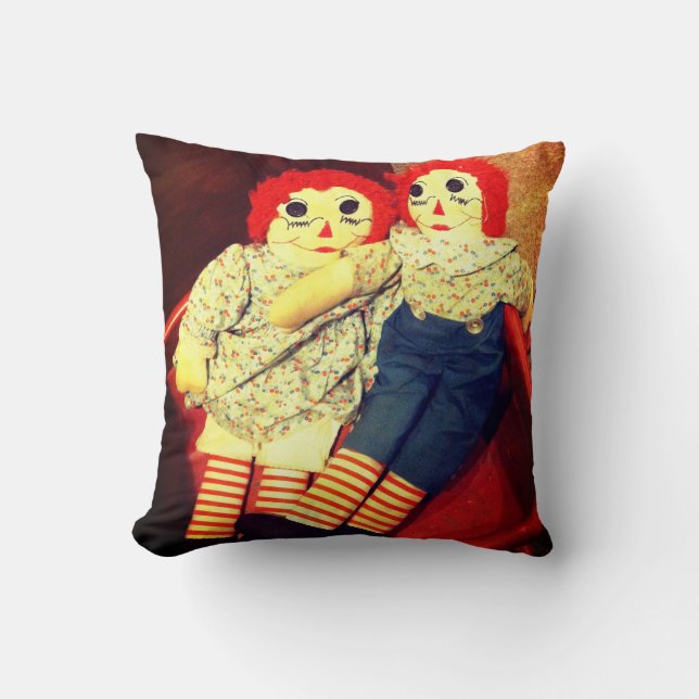 Cojín Decorativo Raggedy Ann y Andy Doll (Anverso)