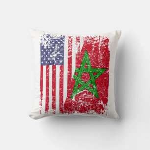 Cojín Decorativo RAÍCES MARROQUÍES   Media bandera americana   BAND