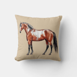 Cojín Decorativo Rain Spirit - Pferd, stehend - 