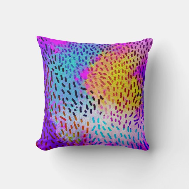 Cojín Decorativo Rainbow Pattern Cushion (Anverso)